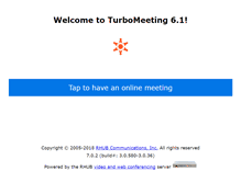 Tablet Screenshot of meeting.tamko.com